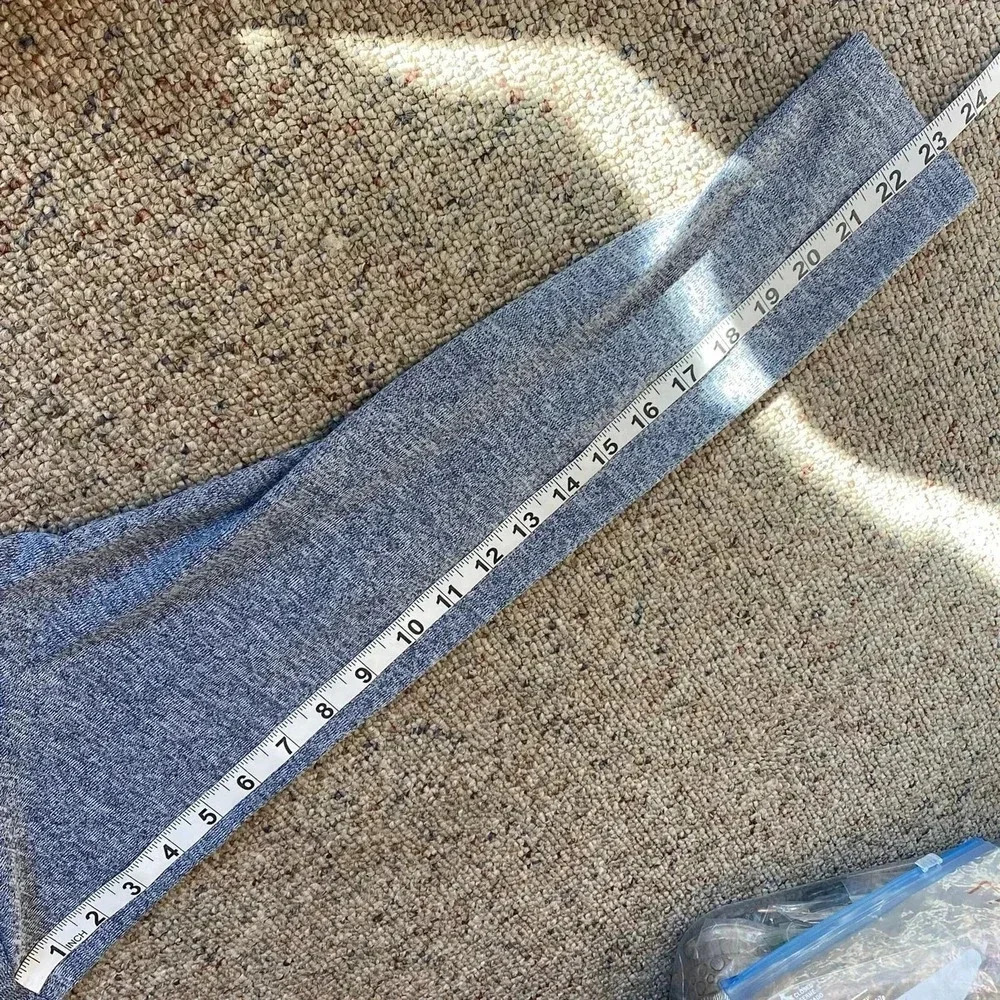 LulaRoe Blue Gray Long Open Cardigan With Pockets Women Size XL Casual Wear - Picture 3 of 7